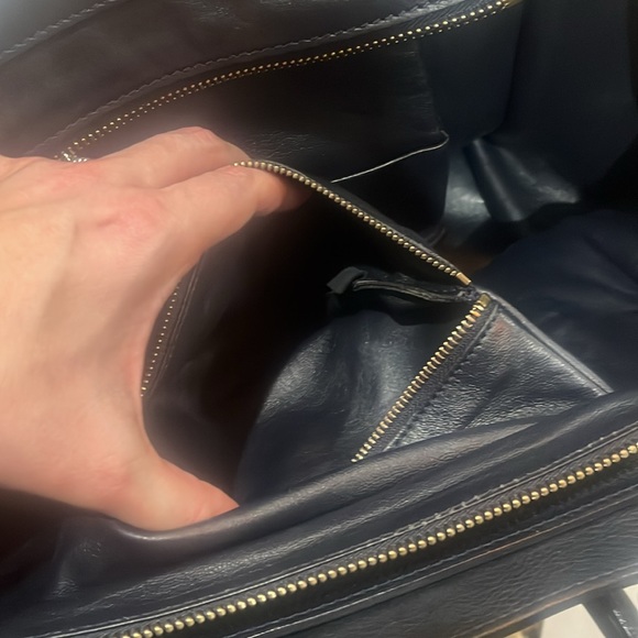 Céline blue python tote - Picture 5 of 9